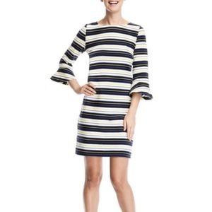 DRAPER JAMES Pop Stripe Dress L